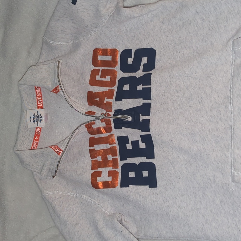 Pink Chicago bears sweater